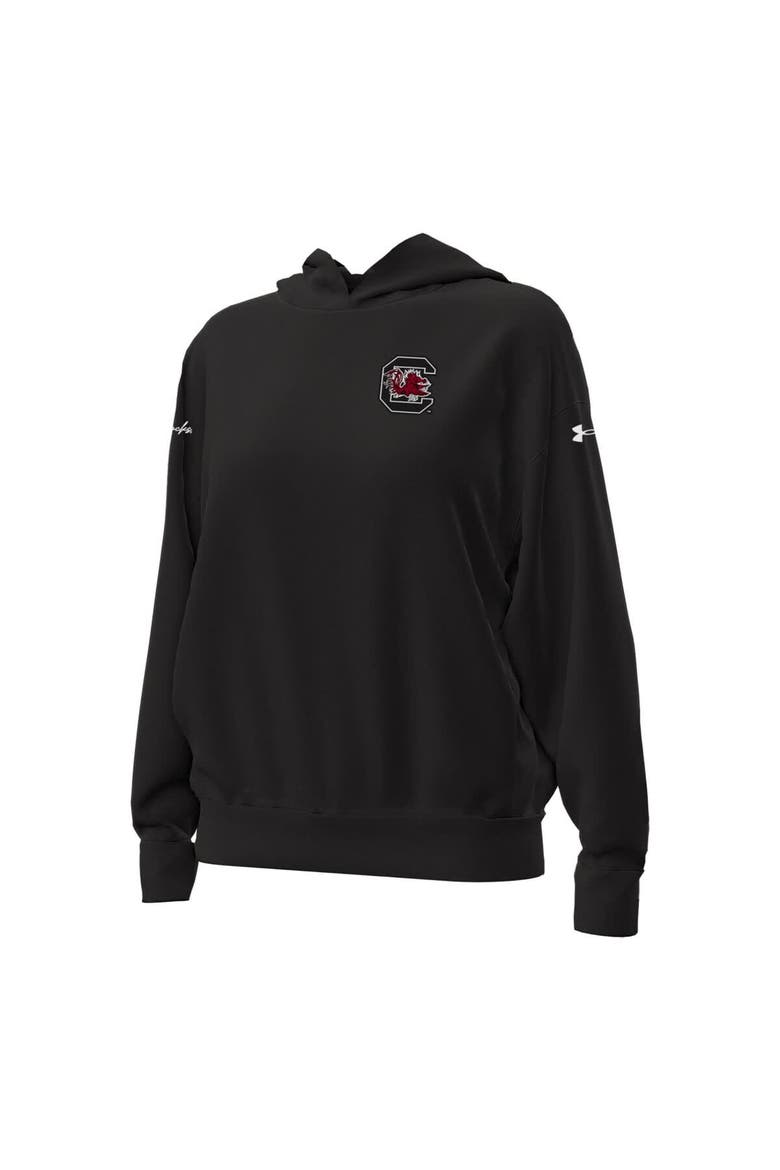 Women's Under Armour Black South Carolina Gamecocks Oversized Gameday Icon Hoodie, Alternate, color, Black