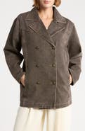 Scotch & Soda Sanne Denim Peacoat