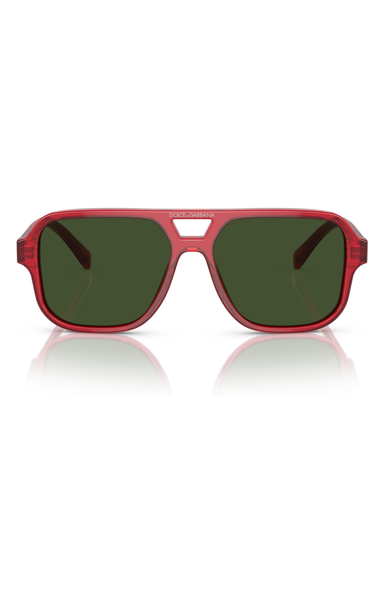 selected RED / DARK GREEN