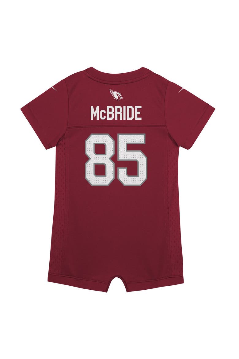 Newborn Nike Trey McBride Cardinal Arizona Cardinals Romper Game Jersey, Alternate, color, Cardinal