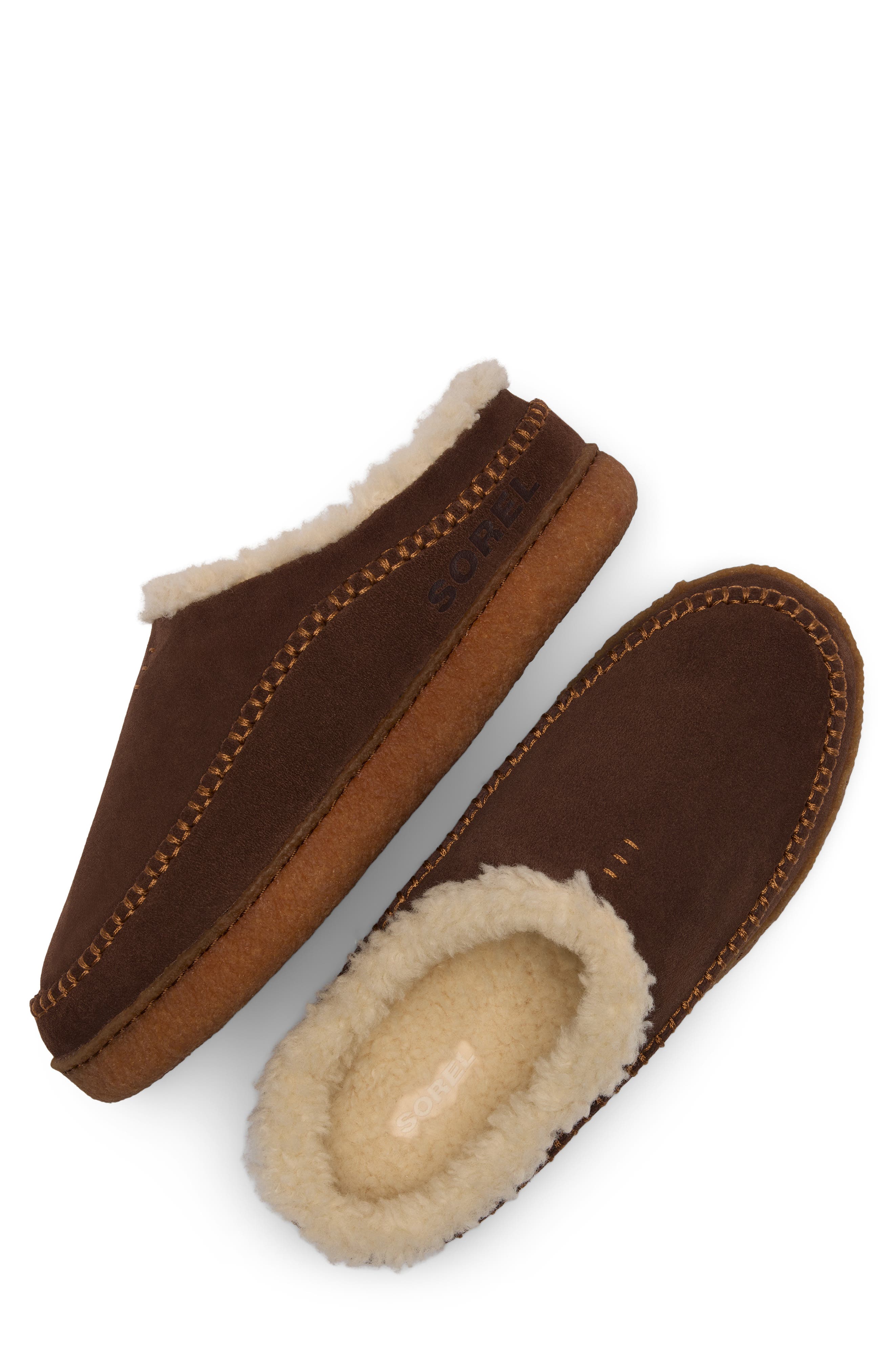 Falcon Ridge III Slipper, Alternate, color, TOBACCO/ ELK
