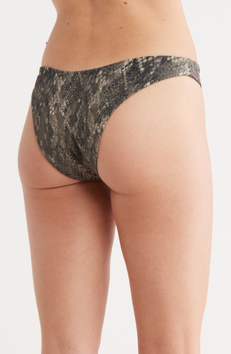 Maaji Splendour Reversible Bikini Bottoms, Alternate, color, Green