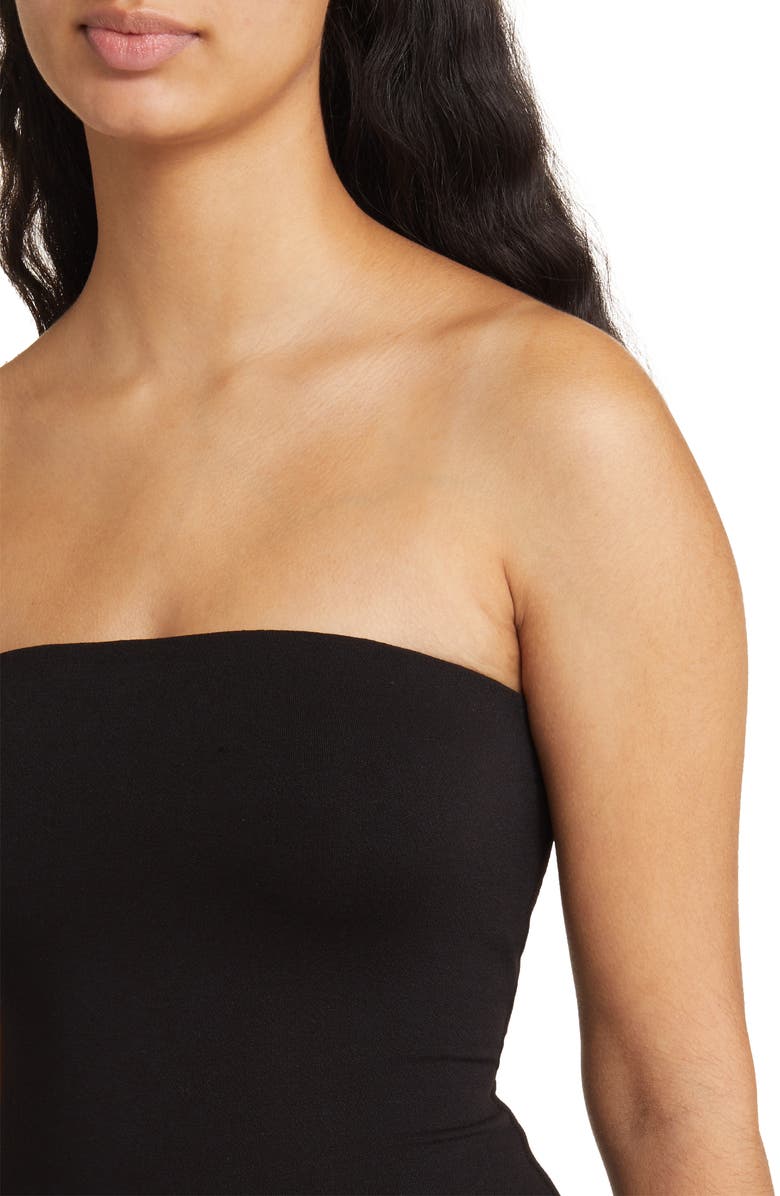 Naked Wardrobe Meant Tu-Be Strapless Romper, Alternate, color, 