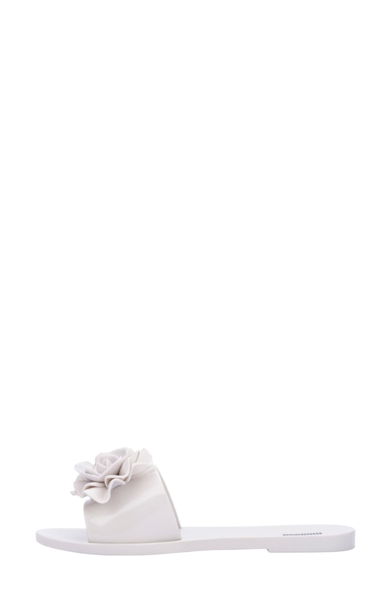 Babe Garden Slide Sandal, Alternate, color, WHITE