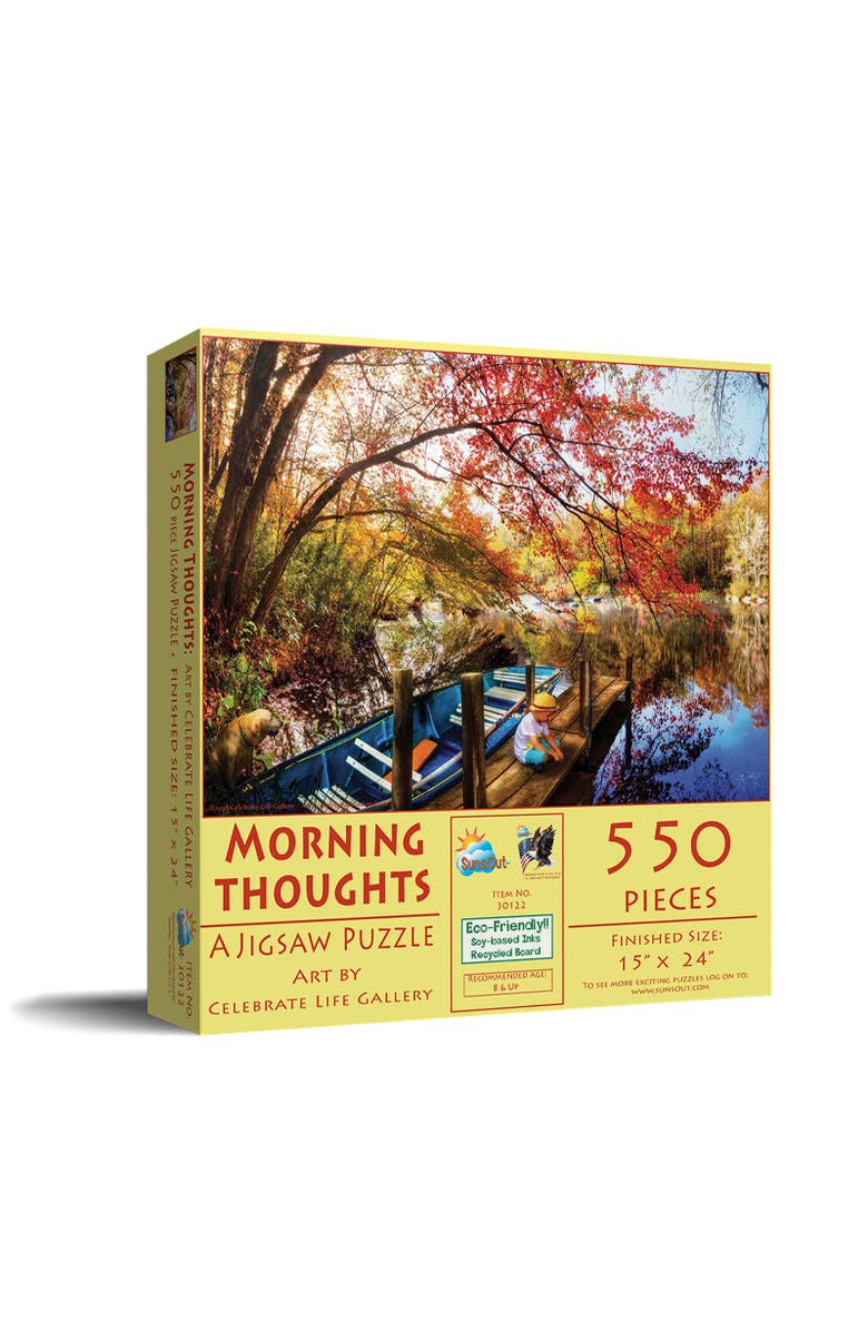 Sunsout Morning Thoughts 550 piece Jigsaw Puzzle for Adults, Main, color, Multicolor