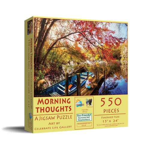 Morning Thoughts 550 piece Jigsaw Puzzle for Adults