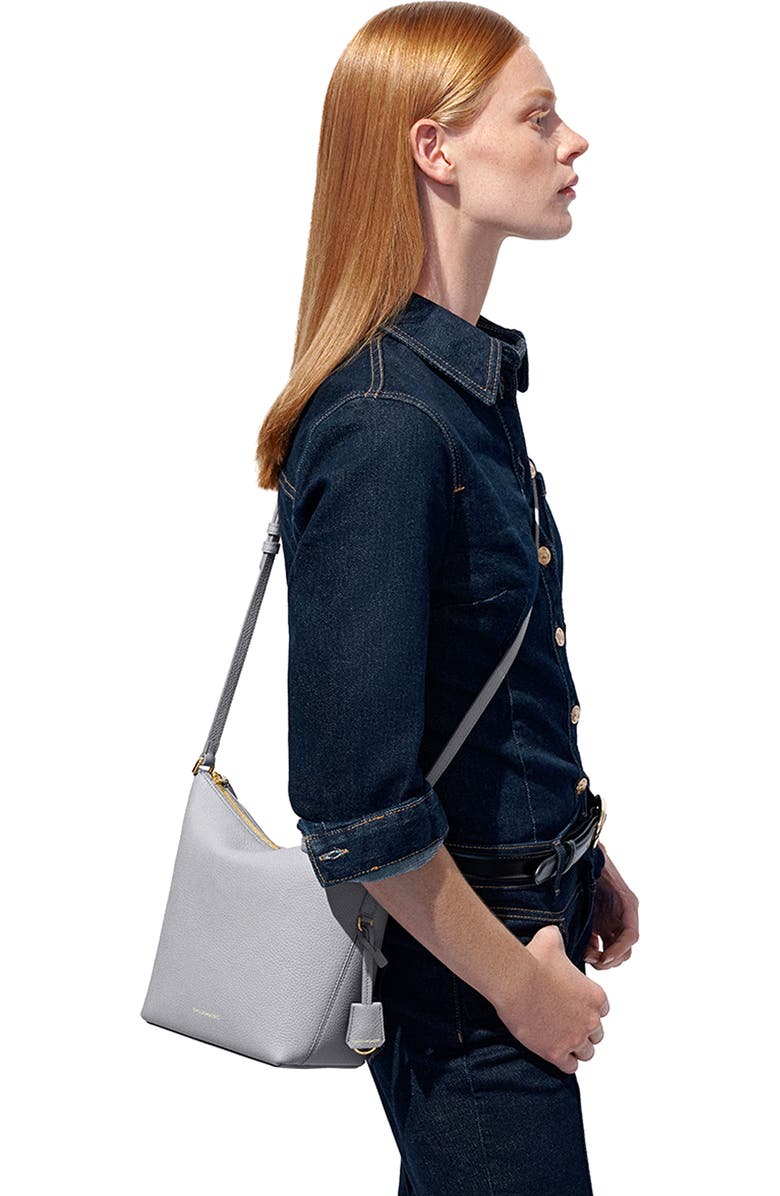 MAISON de SABRÉ The Zipped Bucket Bag, Alternate, color, Dove Grey