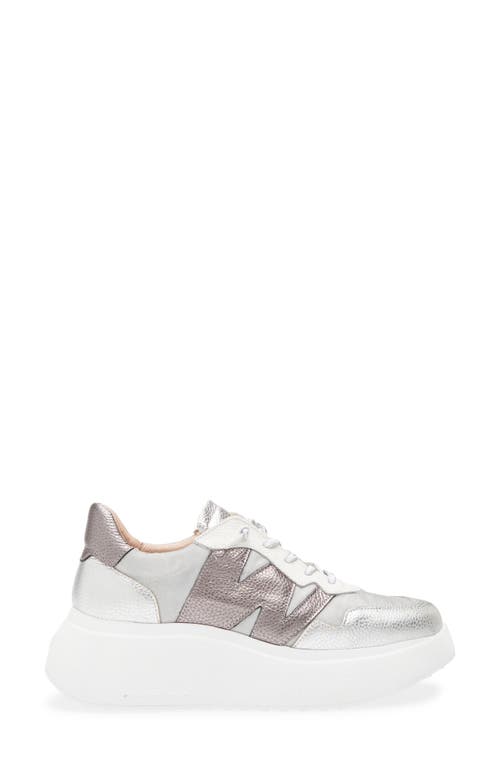 Wonders Zenit Platform Wedge Sneaker