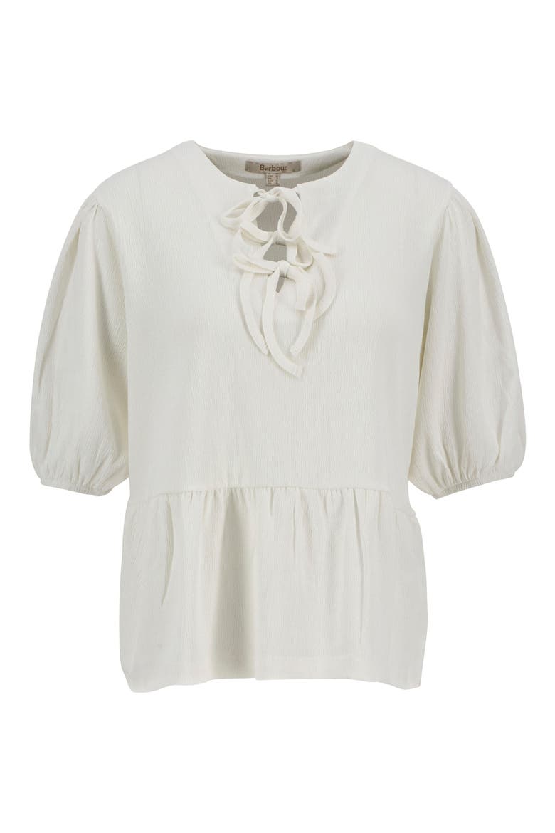 Louise Peplum Shirt, Alternate, color, CLOUD