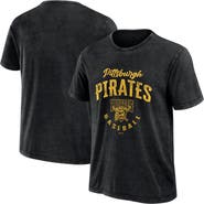 Darius Rucker Collection by Fanatics Men's Darius Rucker Collection by Fanatics Black Pittsburgh Pirates Cooperstown Collection Washed T-Shirt