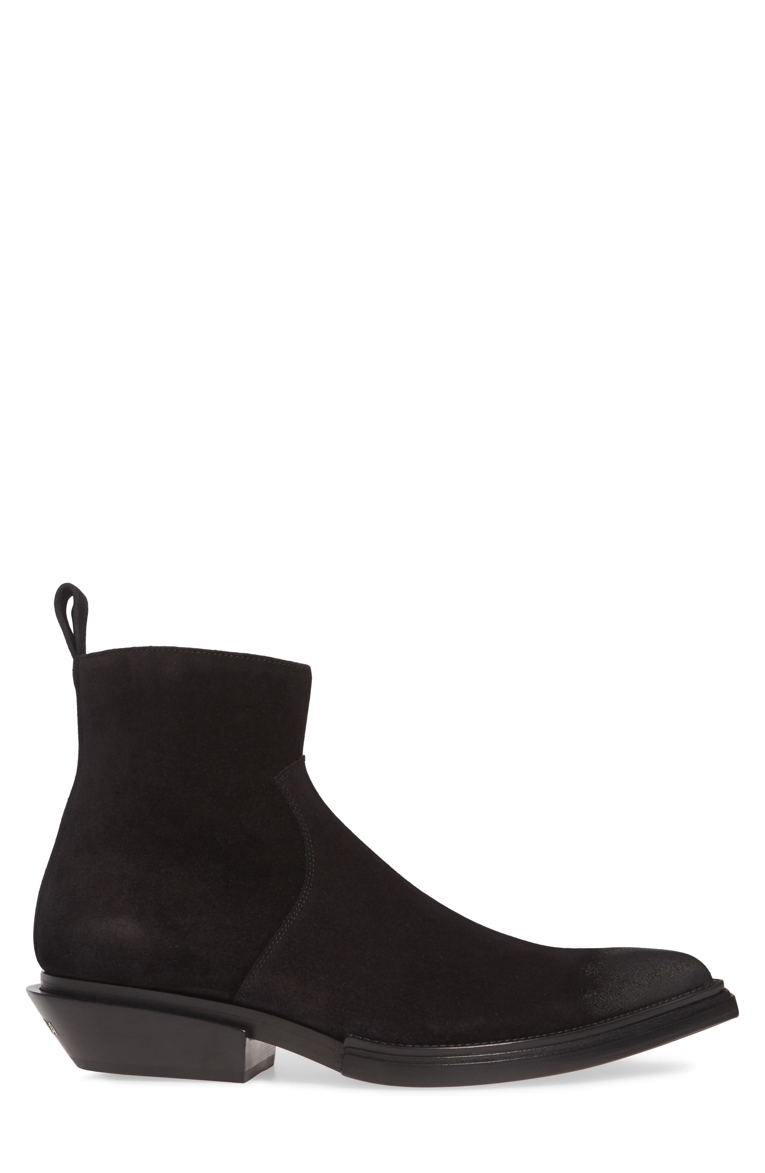 Balenciaga Santiag Zip Boot, Alternate, color, 