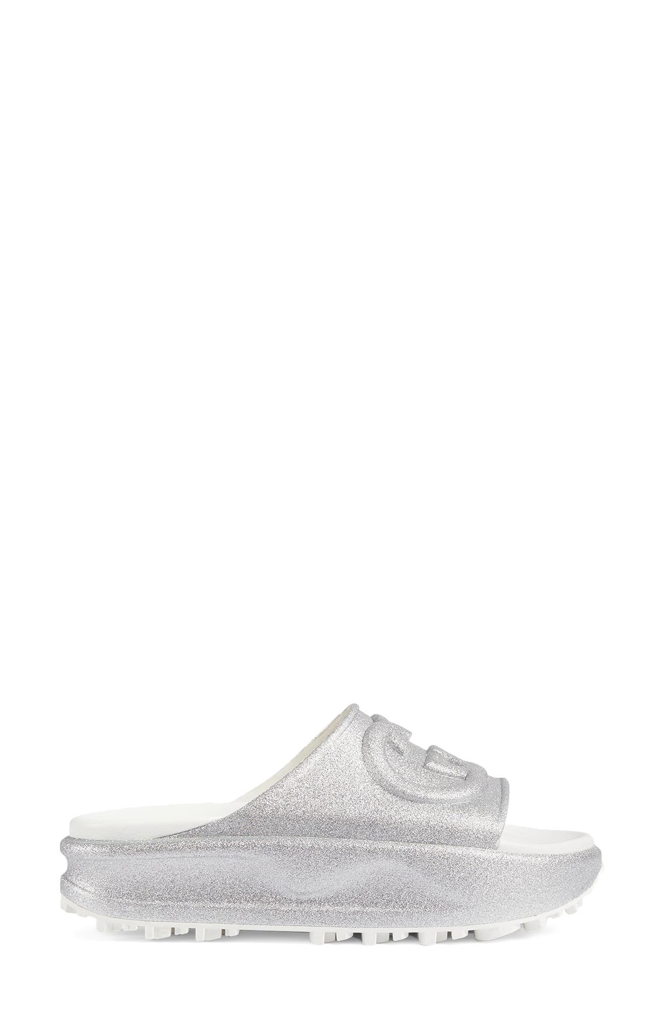 Gucci Miami Platform Slide Sandal, Alternate, color, 