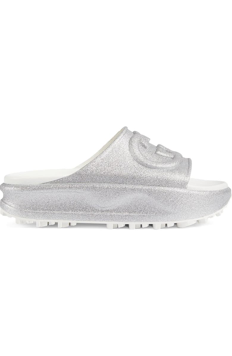 Gucci Miami Platform Slide Sandal, Alternate, color,