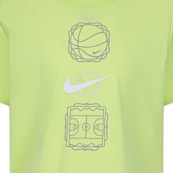 Kids' Dri-FIT DNA 24 Graphic T-Shirt & Mesh Shots Set