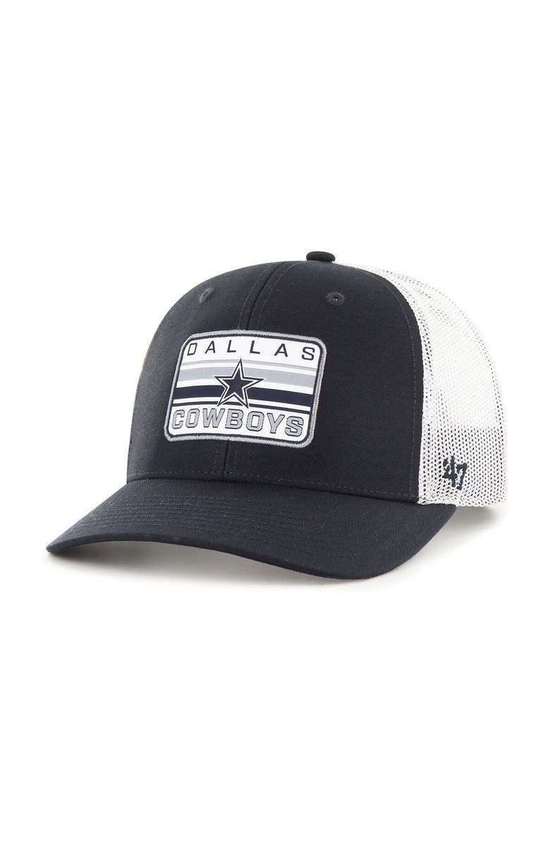 '47 Men's '47 Navy Dallas Cowboys Drifter MVP Trucker Adjustable Hat, Main, color, Navy