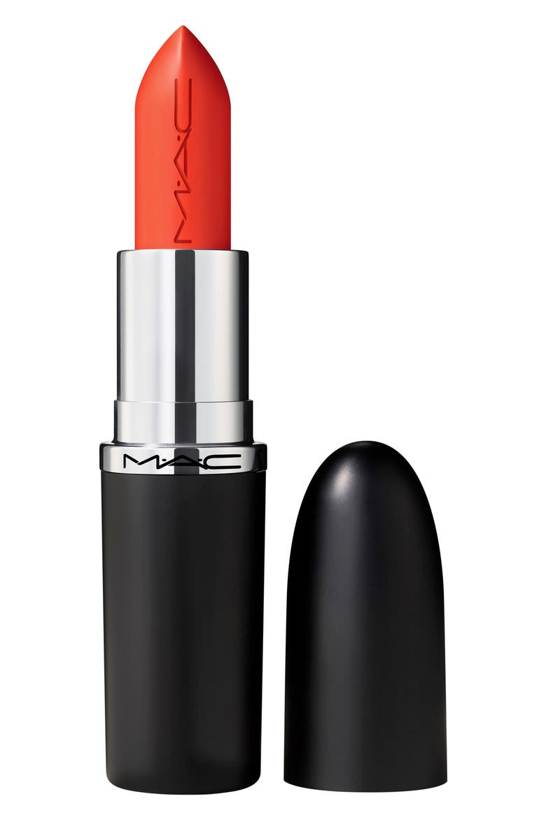 MACximal Sleek Satin Lipstick, Main, color, MORANGE