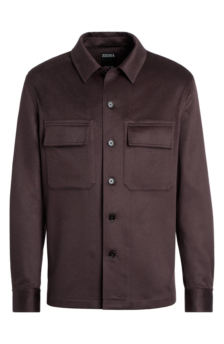 ZEGNA Oasi Cashmere Overshirt, Alternate, color, 