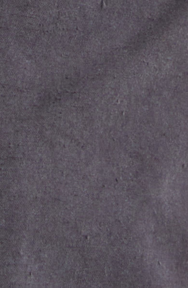 Maison Margiela Straight Leg Cotton Pants, Alternate, color, Washed Black