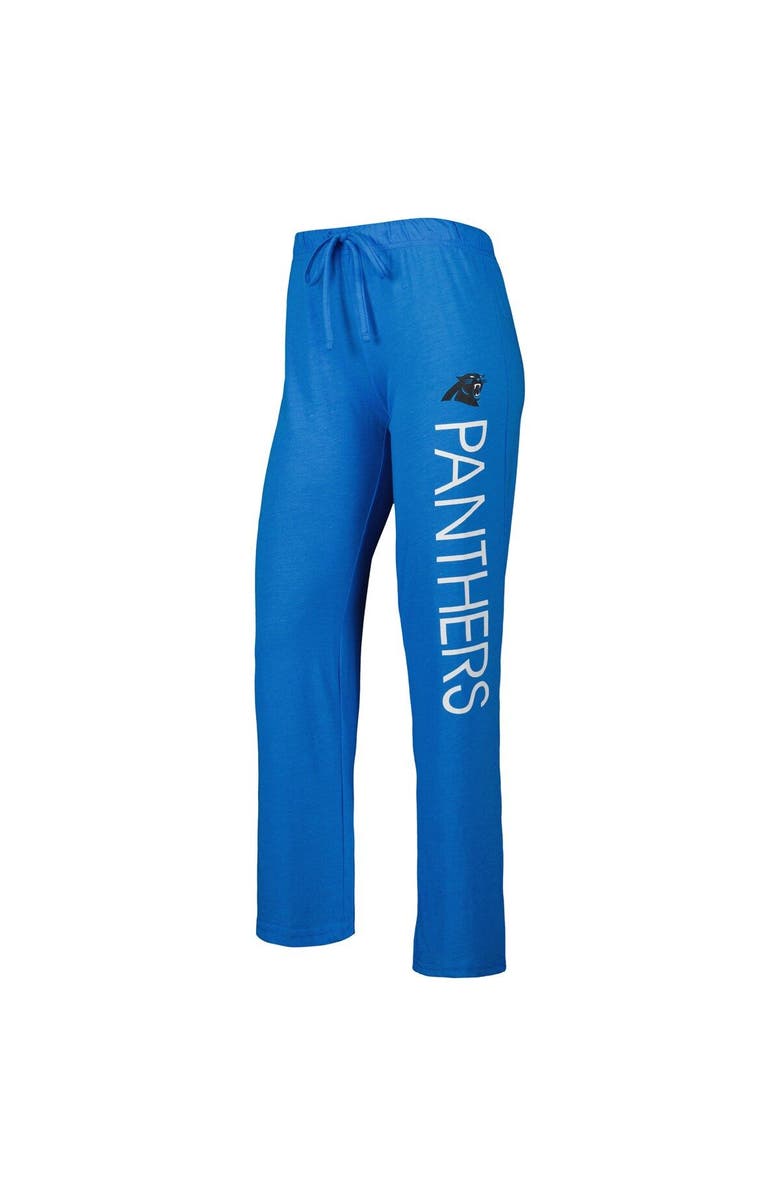 CONCEPTS SPORT Women's Concepts Sport Blue/Black Carolina Panthers Muscle Tank Top & Pants Sleep Set, Alternate, color, 