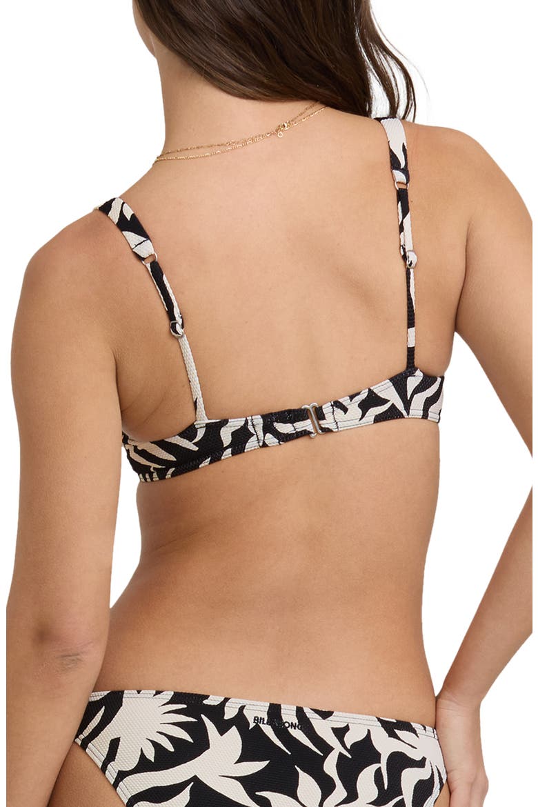 By My Side Ruby Underwire Bikini Top, Alternate, color, BLACK WHITE