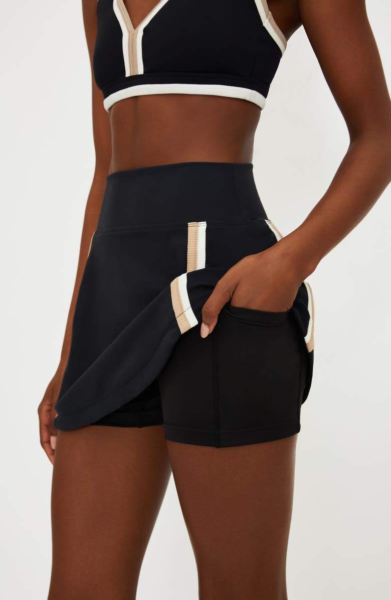 Beach Riot Thora Skirt, Alternate, color, Sandshell Colorblock