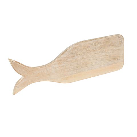 Mango Wood Whale Shaped Cheese and Cutting Board