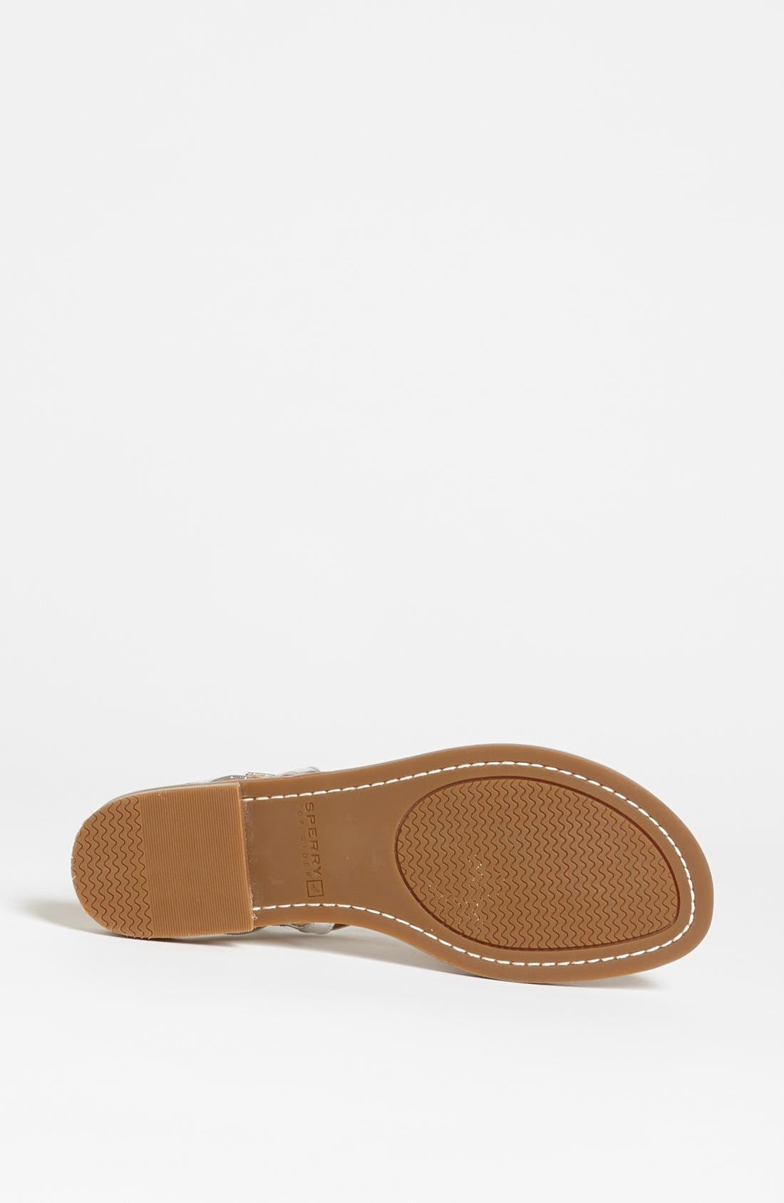 Sperry Top-Sider® 'Carlisle' Sandal, Alternate, color, SILVER