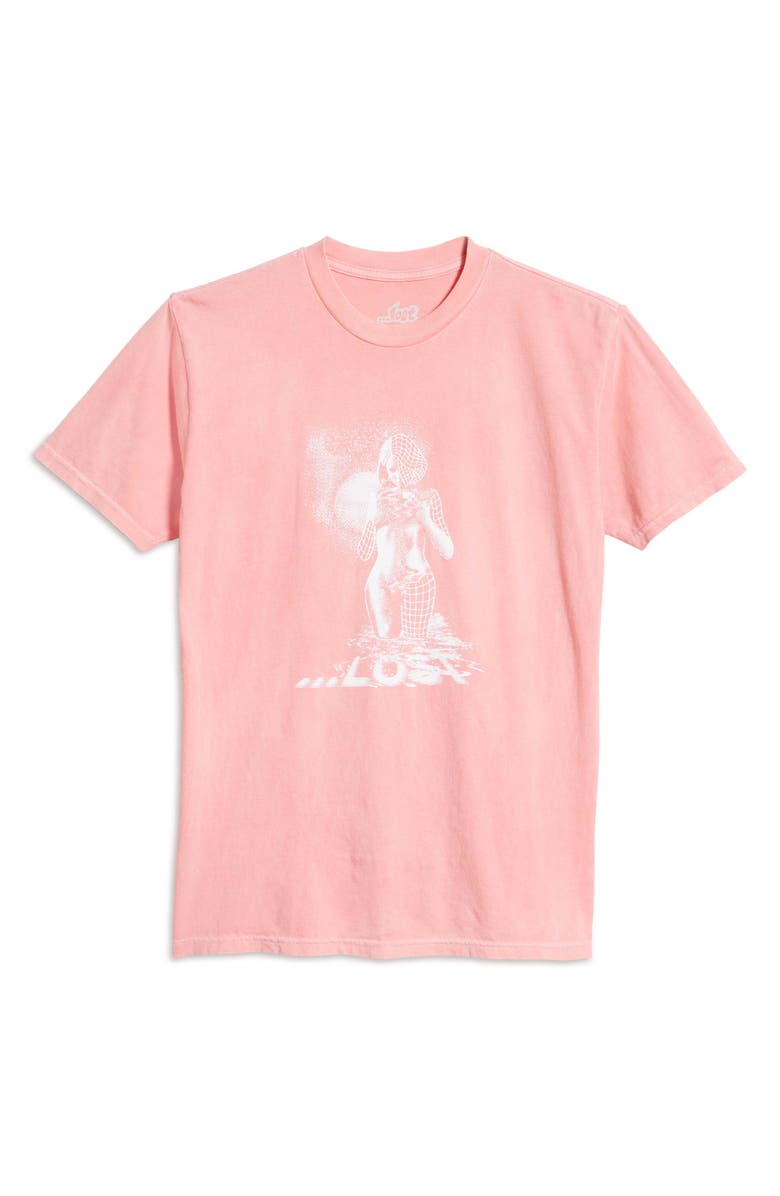 Lost Cyber Tropics Logo Graphic Tee, Alternate, color,
