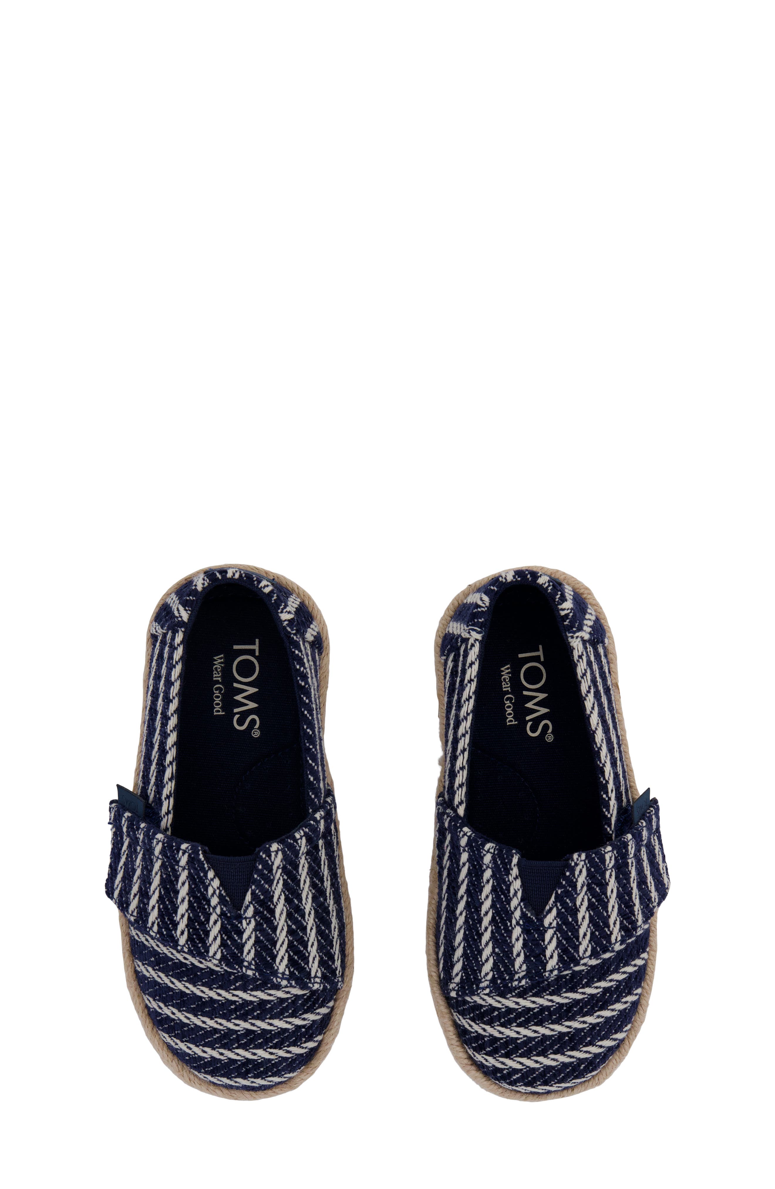 TOMS Kids' Alpargata Rope 2.0 Sneaker, Alternate, color, 