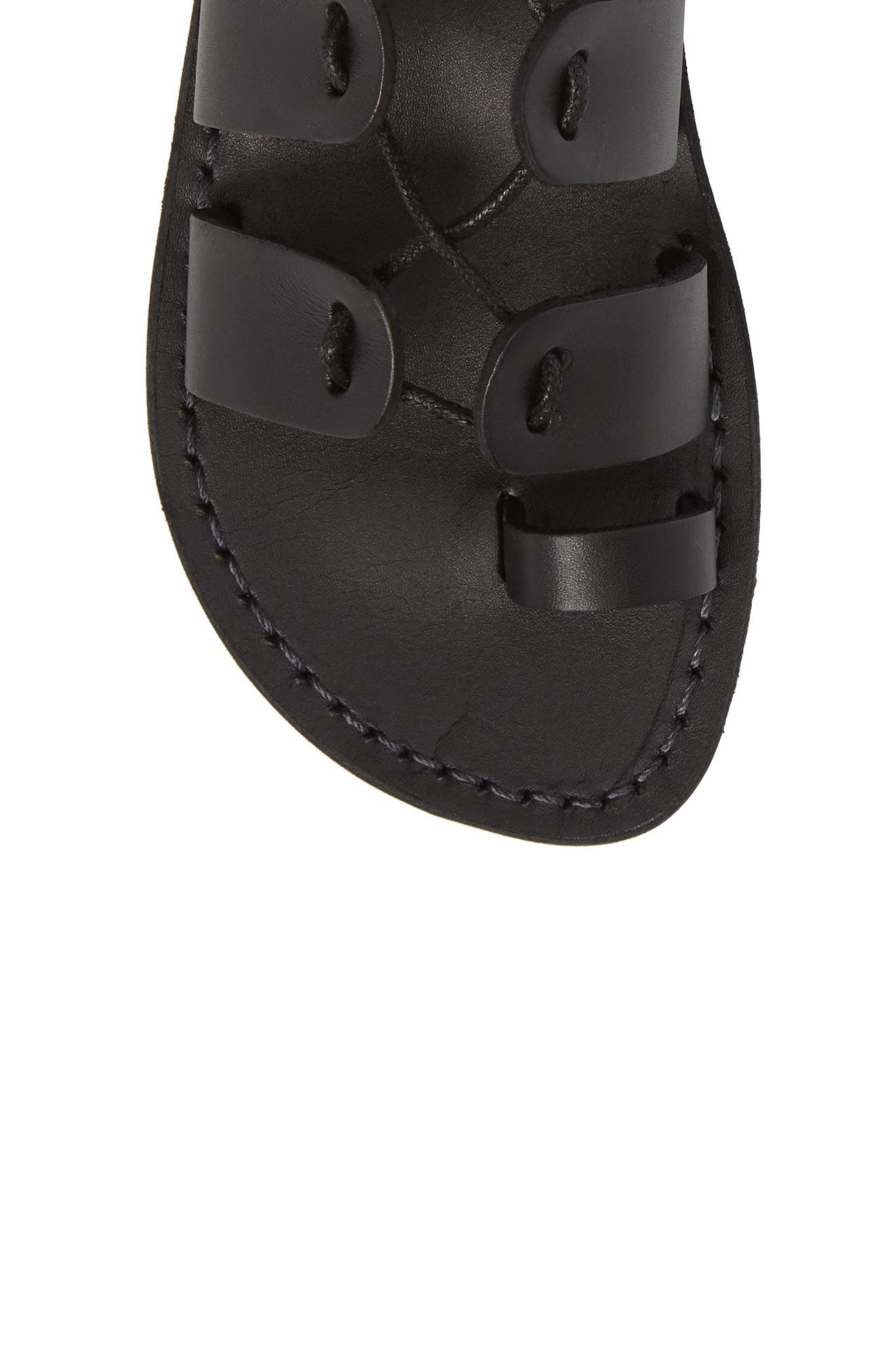 Jerusalem Sandals Deborah Wraparound Laces Sandal, Alternate, color, 