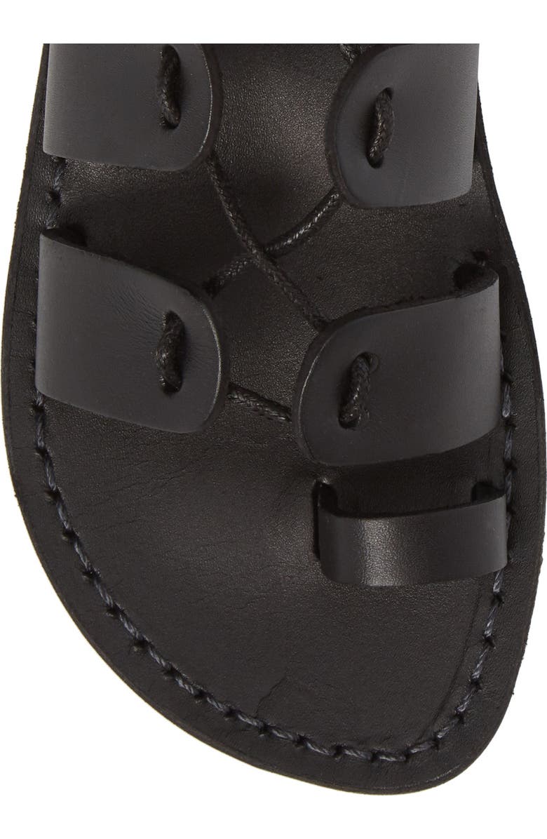 Jerusalem Sandals Deborah Wraparound Laces Sandal, Alternate, color,