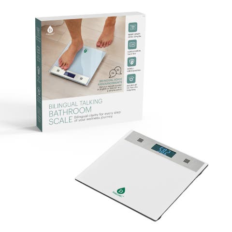 Bilingual Talking Bathroom Scale Precision Meets Convenience