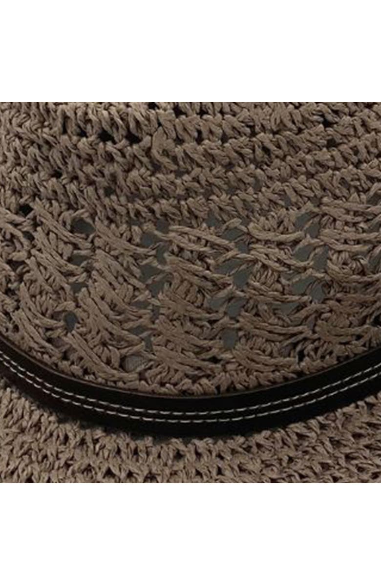 Kanut Sports Lakota Women's Western Straw Hat, Alternate, color, Ash