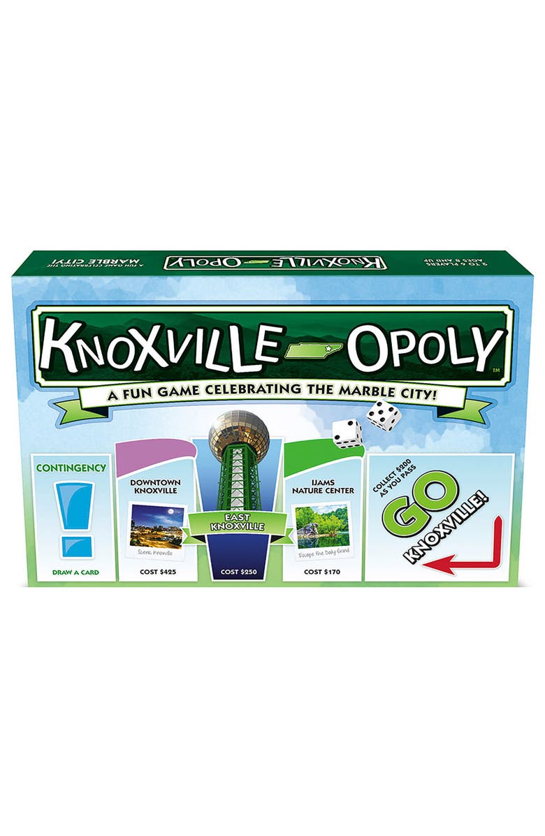 Late for the Sky Knoxvilleopoly Monopoly Board Game, Alternate, color,