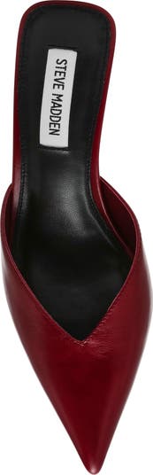 Mod Pointed Toe Mule Pump