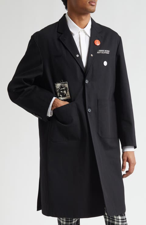 Embroidered Patch Coat