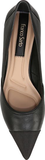 Darcy Pointed Toe Kitten Heel Pump