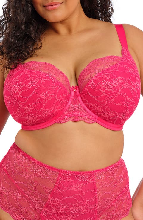 Darcie Full Figure Underwire Padded Half Cup Bra