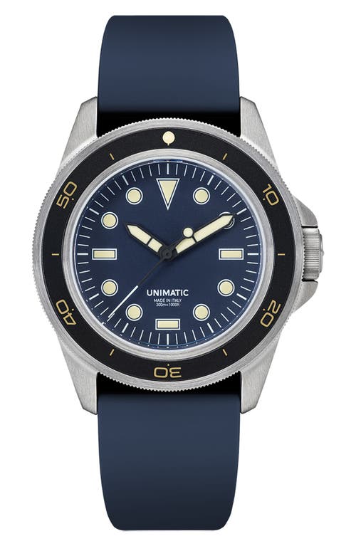UNIMATIC Diving Heritage Diving Watch, 41.5mm in Blue  product