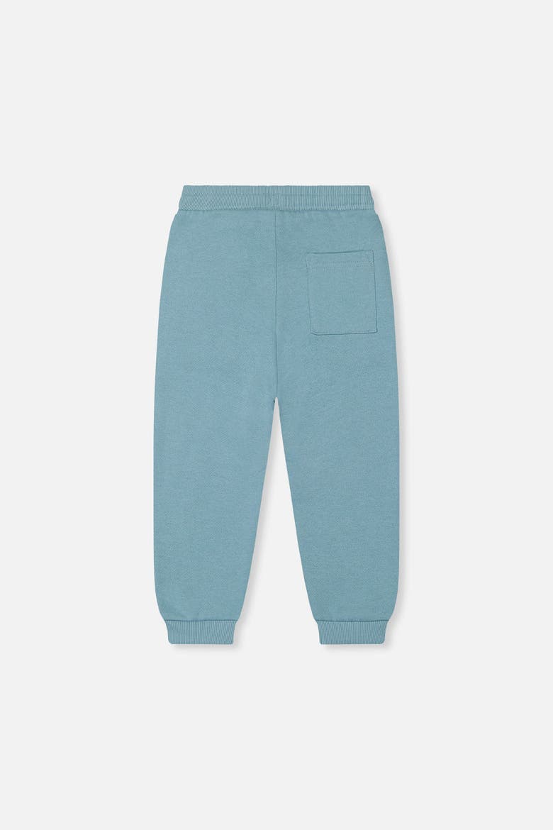 Fleece Drawstring Waist Side Pocket Sweatpants, Alternate, color, Pale Turquoise