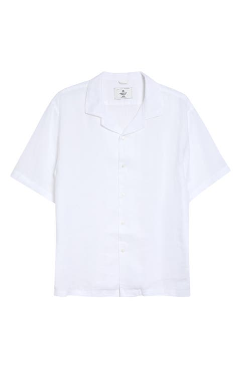 Retreat Relaxed Linen Camp Shirt