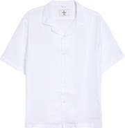Reigning Champ Retreat Relaxed Linen Camp Shirt