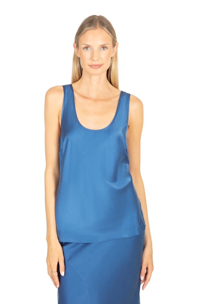 SECRET MISSION Lara Top, Alternate, color, French Blue