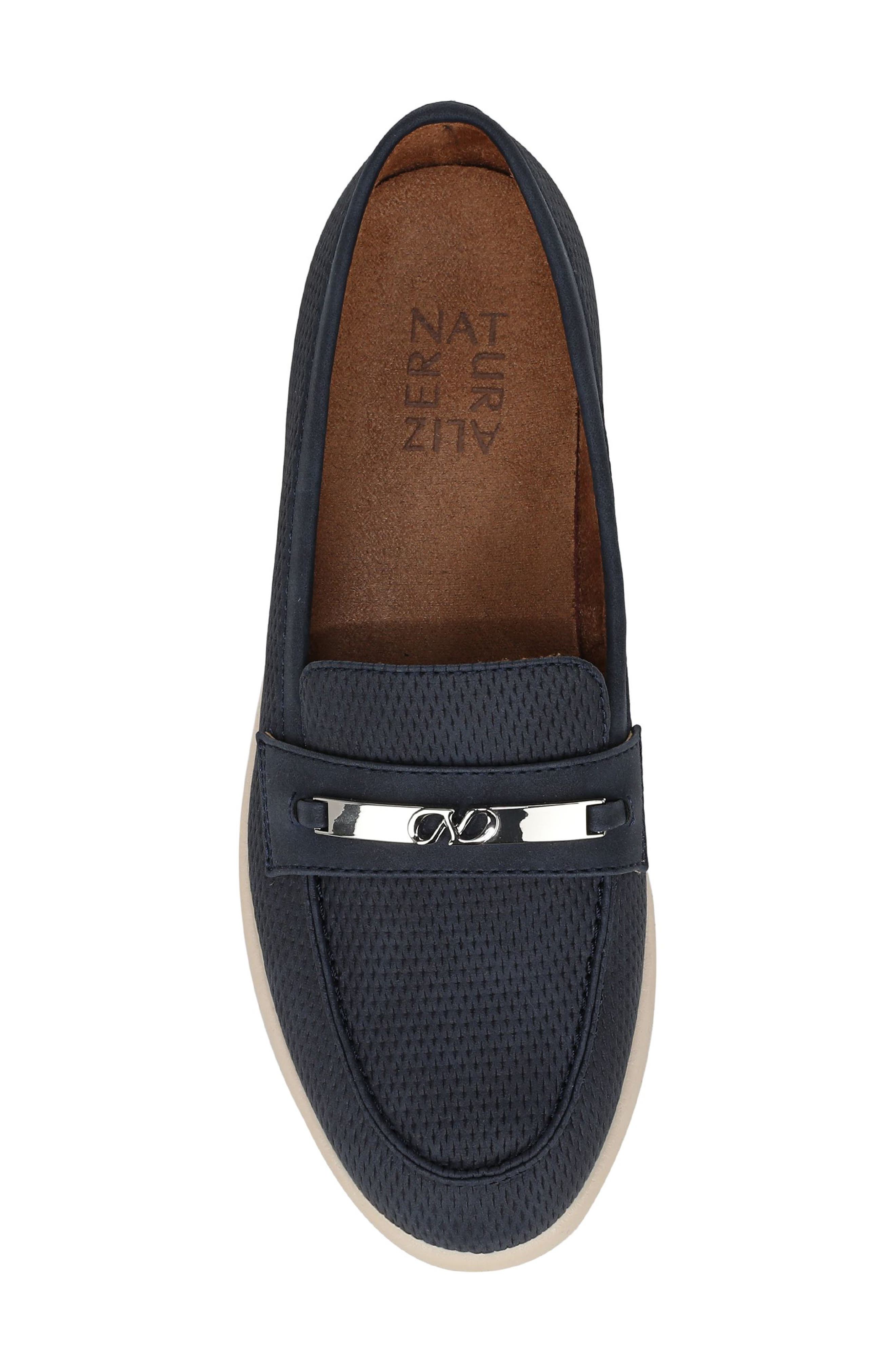 Isla Bit Loafer, Alternate, color, LUX NAVY