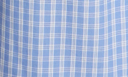 Shop Bdg Urban Outfitters Check Straight Leg Pants In Blue Check