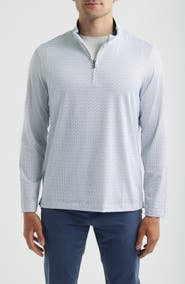 Johnston & Murphy XC+™ Performance Game Day Goal Post Print Button-Up Shirt