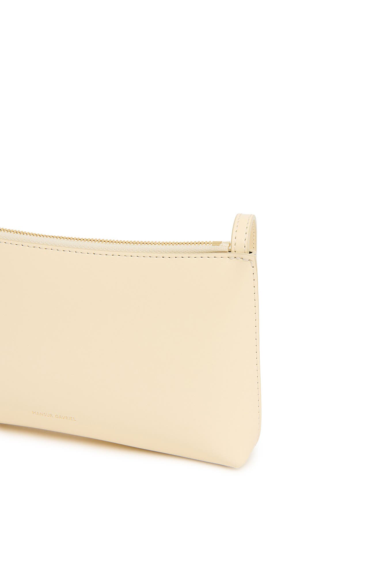 Mini Gaia Leather Crossbody Bag, Alternate, color, CREMA/ EBONY