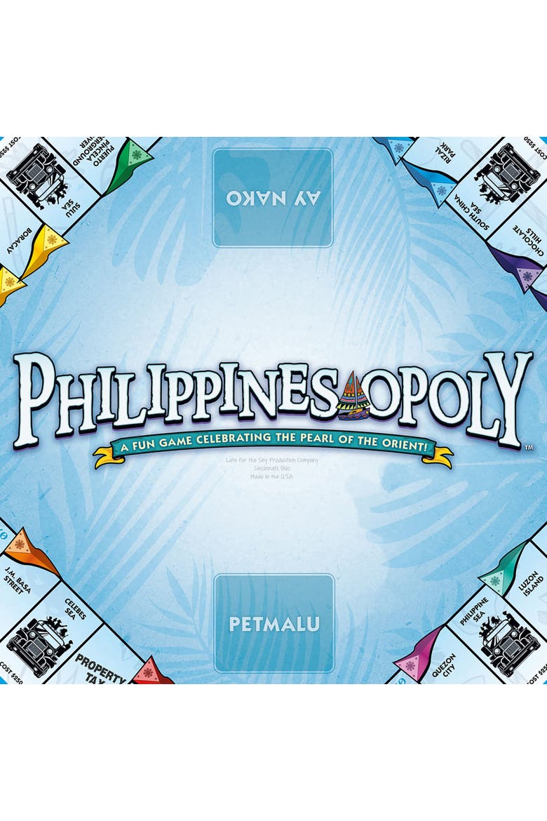 Philippinesopoly Monopoly Board Game, Alternate, color, Multicolored