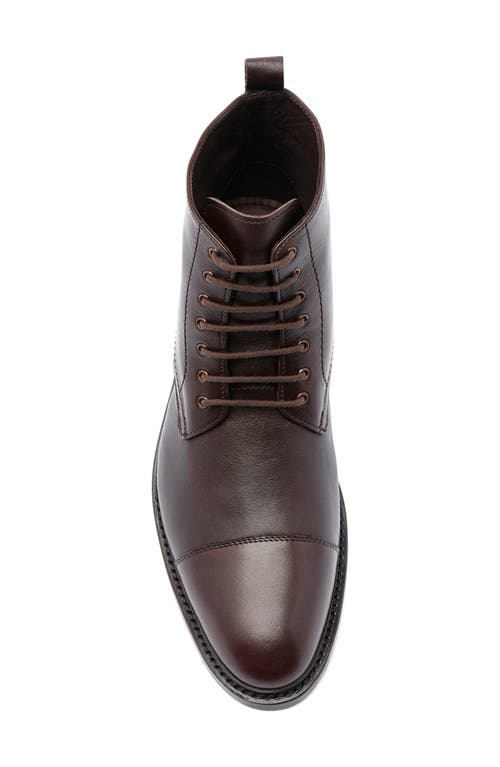 Anthony Veer Monroe Wool Boot In Brown