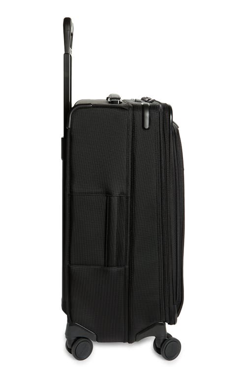 Briggs & Riley Baseline 26-inch Medium Expandable Spinner Suitcase In Black